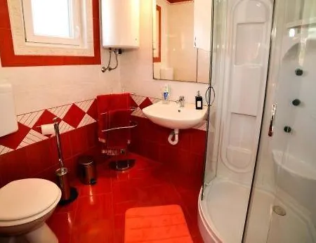 In With Sea View, Terrace, Air Conditioning, Wi-fi Apartament Pakoštane